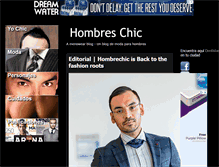 Tablet Screenshot of hombrechic.com